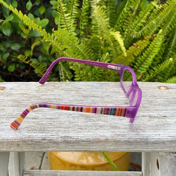 Skechers SK1565 Purple Girls Eyeglasses/Frames. EUC! Fashionable Cute - Picture 8 of 10